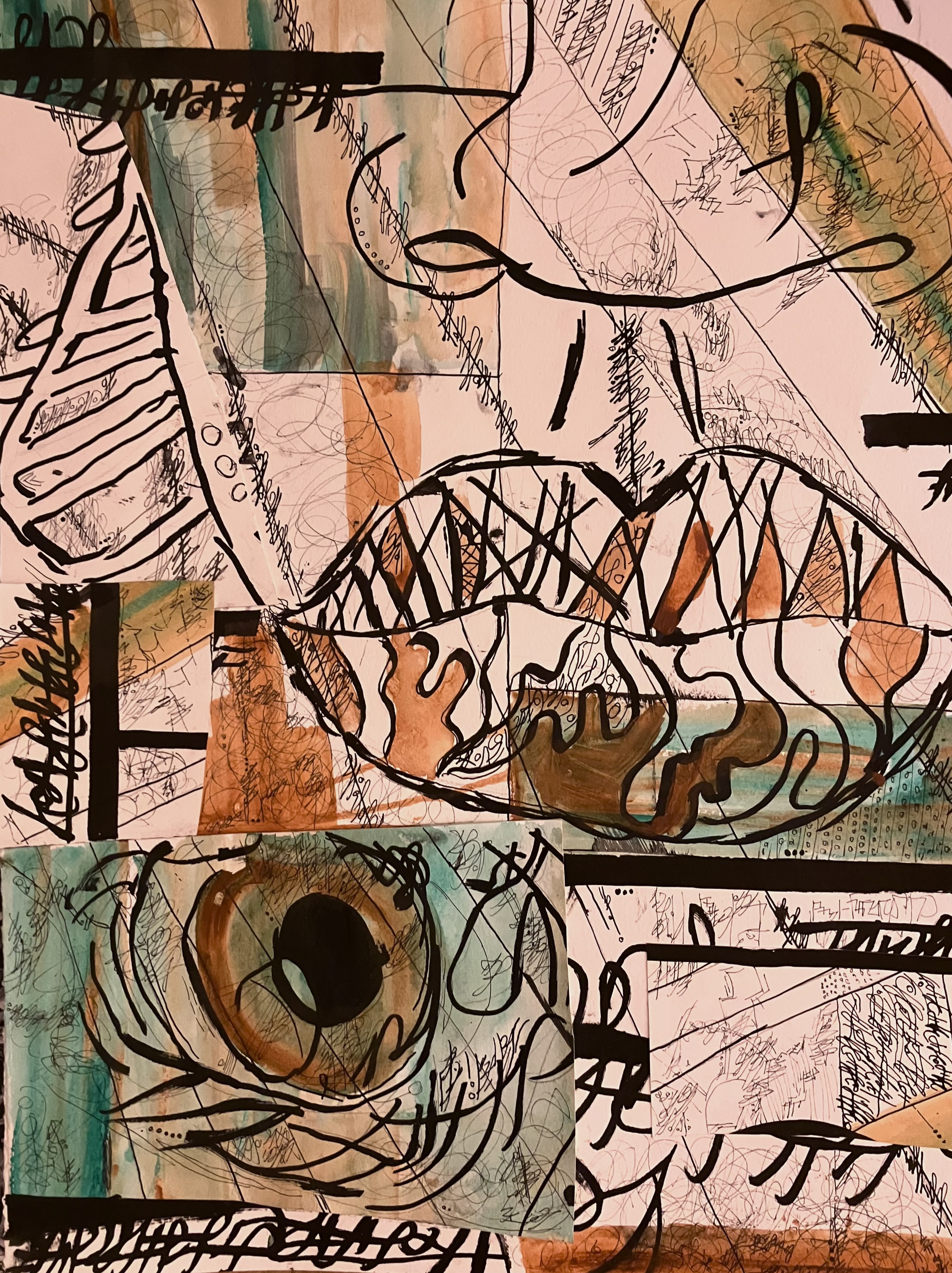 image loading: character collaged