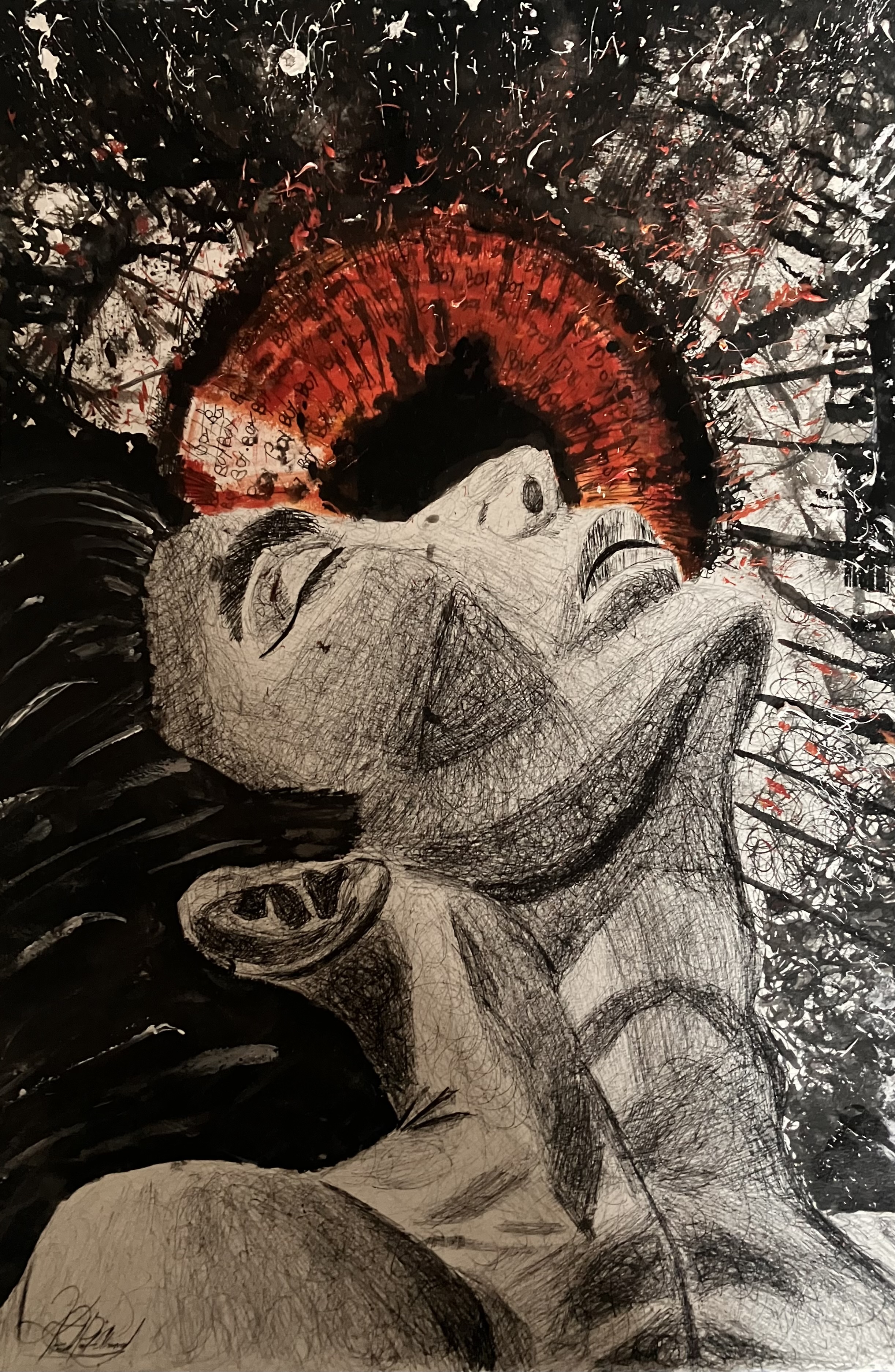 image loading: untitled self portrait